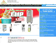 Tablet Screenshot of maylamkemtuoielip.com
